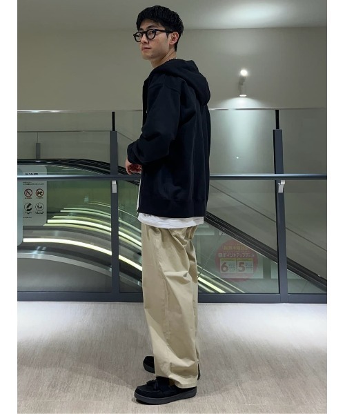 BACK NUMBER(バックナンバー)の「【BACK NUMBER】「15オンス」ヘビー裏毛ジップパーカー(パーカー・メンズ・ブラック/ライトグレー/ダークグレー・L/M/XL)」の17枚目の写真