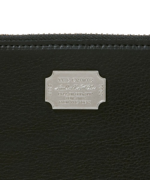 CRIMIE（クライミー）の「LOGO PLAQUE LEATHER ZIP WALLET