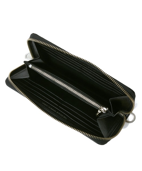 クライミー 財布 LEATHER ZIP WALLET CRIMIE（クライミー）の「LOGO PLAQUE LEATHER ZIP WALLET