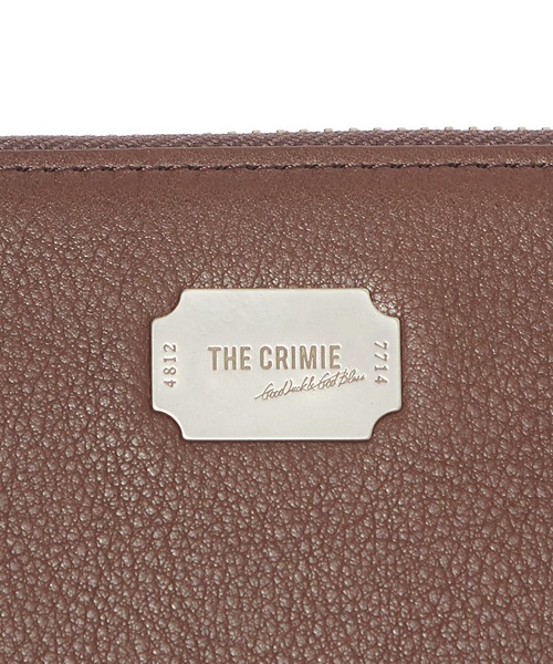 CRIMIE（クライミー）の「LOGO PLAQUE LEATHER ZIP WALLET