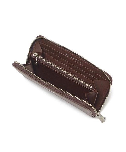 クライミー 財布 LEATHER ZIP WALLET CRIMIE（クライミー）の「LOGO PLAQUE LEATHER ZIP WALLET