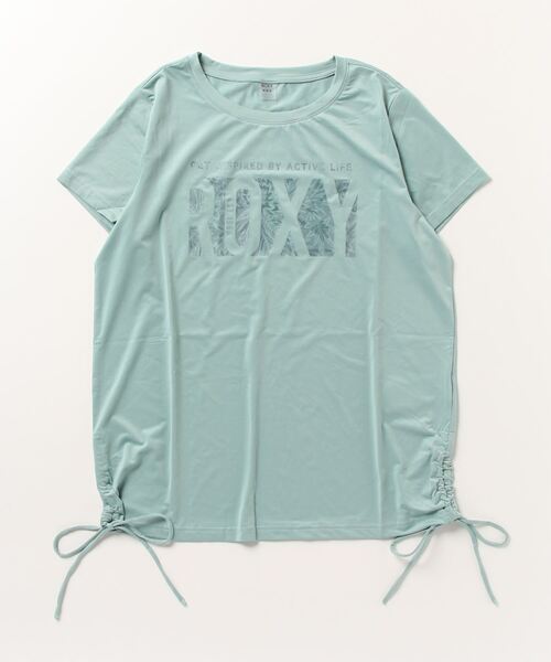 ROXY（ロキシー）の「ロキシー ROXY SOMEHOW（Tシャツ/カットソー・レディース・ブラック/グリーン・L/M）」の2枚目の写真