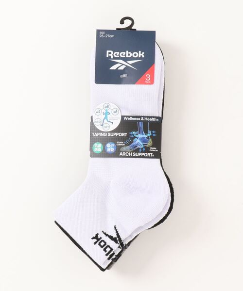 Reebok(リーボック)の「Reebok/リーボック ソックス ショート丈 3足組(ソックス/靴下・メンズ・その他1・25-27CM)」の1枚目の写真