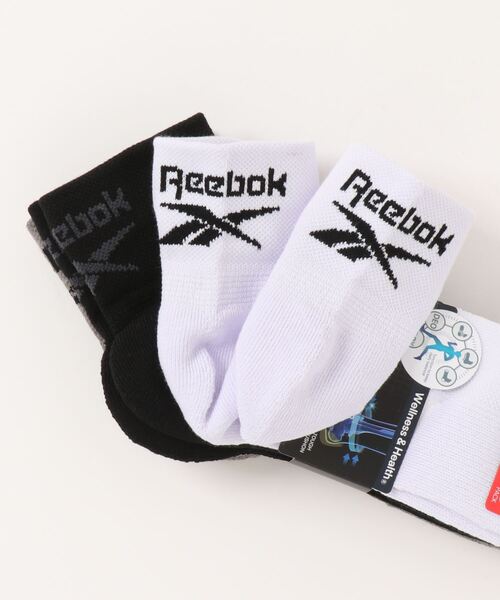 Reebok(リーボック)の「Reebok/リーボック ソックス ショート丈 3足組(ソックス/靴下・メンズ・その他1・25-27CM)」の3枚目の写真