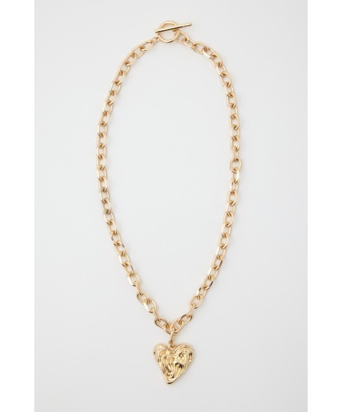 SLY（スライ）の「CHAIN HEART N/C チェーン ハート ネックレス（ネックレス・レディース・シルバー/ゴールド・FREE）」の5枚目の写真