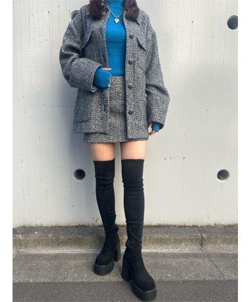 SLY（スライ）の「CHAIN HEART N/C チェーン ハート ネックレス（ネックレス・レディース・シルバー/ゴールド・FREE）」の12枚目の写真