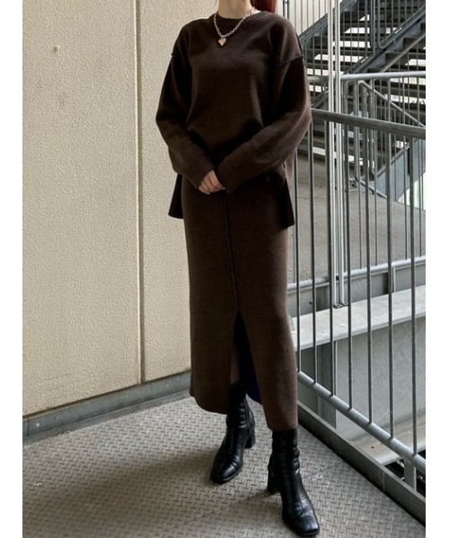 SLY（スライ）の「CHAIN HEART N/C チェーン ハート ネックレス（ネックレス・レディース・シルバー/ゴールド・FREE）」の18枚目の写真