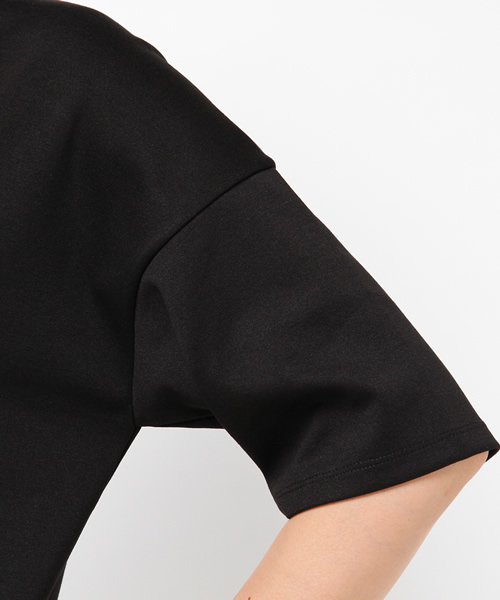 ear PAPILLONNER（イアパピヨネ）の「Vネックチュニック（ワンピース・レディース・ブラック/ベージュ/カーキ・FREE）」の9枚目の写真