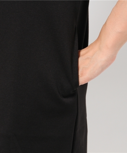 ear PAPILLONNER（イアパピヨネ）の「Vネックチュニック（ワンピース・レディース・ブラック/ベージュ/カーキ・FREE）」の10枚目の写真