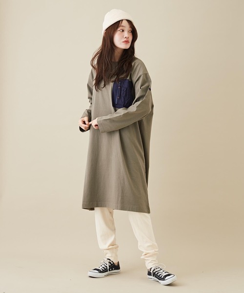 CUBE SUGAR（キューブシュガー）の「ウォームフライス無地抗菌加工レギンス（レギンス/スパッツ・レディース・ナチュラル/ブラック/トップグレー/レッド・M）」の8枚目の写真