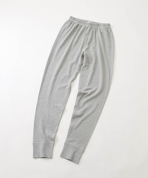 CUBE SUGAR（キューブシュガー）の「ウォームフライス無地抗菌加工レギンス（レギンス/スパッツ・レディース・ナチュラル/ブラック/トップグレー/レッド・M）」の14枚目の写真