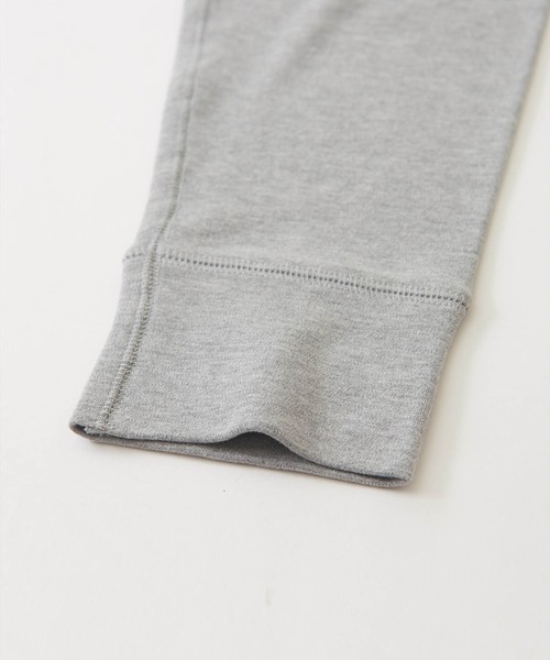 CUBE SUGAR（キューブシュガー）の「ウォームフライス無地抗菌加工レギンス（レギンス/スパッツ・レディース・ナチュラル/ブラック/トップグレー/レッド・M）」の17枚目の写真