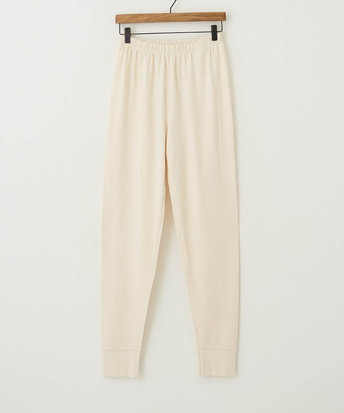 CUBE SUGAR（キューブシュガー）の「ウォームフライス無地抗菌加工レギンス（レギンス/スパッツ・レディース・ナチュラル/ブラック/トップグレー/レッド・M）」の20枚目の写真