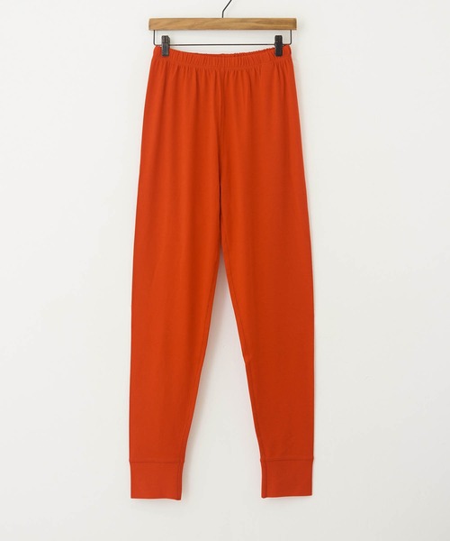 CUBE SUGAR（キューブシュガー）の「ウォームフライス無地抗菌加工レギンス（レギンス/スパッツ・レディース・ナチュラル/ブラック/トップグレー/レッド・M）」の5枚目の写真