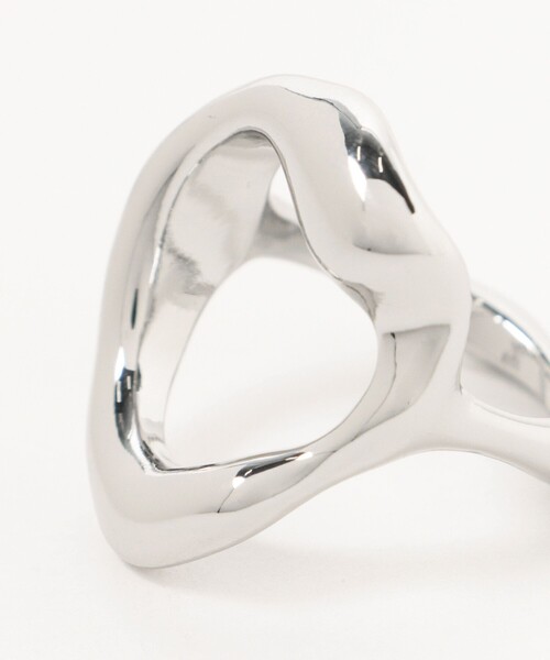 BEAMS HEART(ビームスハート)の「BEAMS HEART / サークル リング(リング・レディース・シルバー/ゴールド・ONE SIZE)」の5枚目の写真