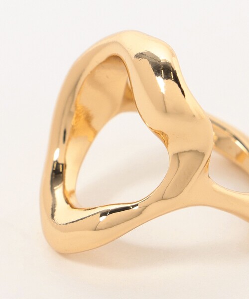BEAMS HEART(ビームスハート)の「BEAMS HEART / サークル リング(リング・レディース・シルバー/ゴールド・ONE SIZE)」の8枚目の写真