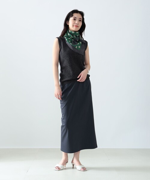 AK+1 / サイドベンツ チノスカート demiluxe beams 亜希さん Demi-Luxe BEAMS（デミルクス ビームス）の「AK+1 / サイド