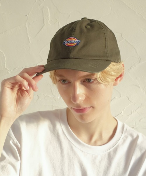 Dickies（ディッキーズ）の「【Dickies】EX ICON LOWCAP/ロゴ/アジャスタブル/フリーサイズ/ストラップバック/キャップ/帽子/ディッキーズ（キャップ・メンズ・レンガ/モスグリーン/サックスブルー/ネイビー/ベージュ/オフホワイト/ブラック・FREE）」の12枚目の写真