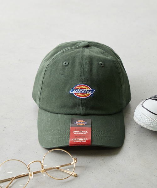 Dickies（ディッキーズ）の「【Dickies】EX ICON LOWCAP/ロゴ/アジャスタブル/フリーサイズ/ストラップバック/キャップ/帽子/ディッキーズ（キャップ・メンズ・レンガ/モスグリーン/サックスブルー/ネイビー/ベージュ/オフホワイト/ブラック・FREE）」の16枚目の写真