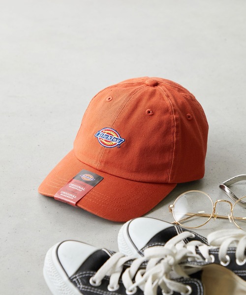 Dickies（ディッキーズ）の「【Dickies】EX ICON LOWCAP/ロゴ/アジャスタブル/フリーサイズ/ストラップバック/キャップ/帽子/ディッキーズ（キャップ・メンズ・レンガ/モスグリーン/サックスブルー/ネイビー/ベージュ/オフホワイト/ブラック・FREE）」の19枚目の写真