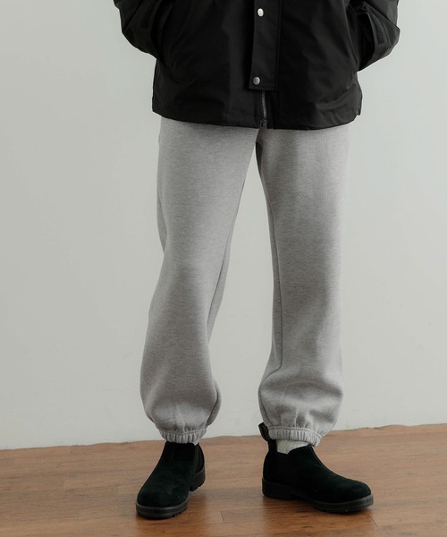 ITEMS URBANRESEARCH（アイテムズ アーバンリサーチ）の「『抗菌』裏起毛スウェットパンツ（スウェットパンツ・メンズ・ブラック/グレー系その他/ライトグレー・MEDIUM/LARGE）」の4枚目の写真