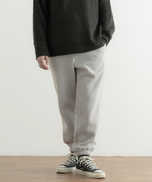 ITEMS URBANRESEARCH（アイテムズ アーバンリサーチ）の「『抗菌』裏起毛スウェットパンツ（スウェットパンツ・メンズ・ブラック/グレー系その他/ライトグレー・MEDIUM/LARGE）」の11枚目の写真