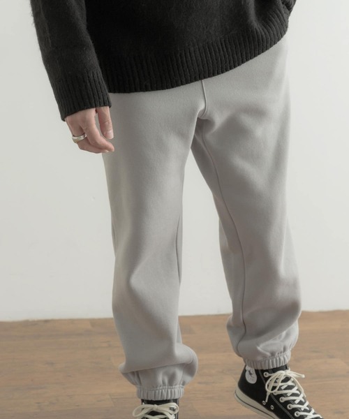 ITEMS URBANRESEARCH（アイテムズ アーバンリサーチ）の「『抗菌』裏起毛スウェットパンツ（スウェットパンツ・メンズ・ブラック/グレー系その他/ライトグレー・MEDIUM/LARGE）」の14枚目の写真