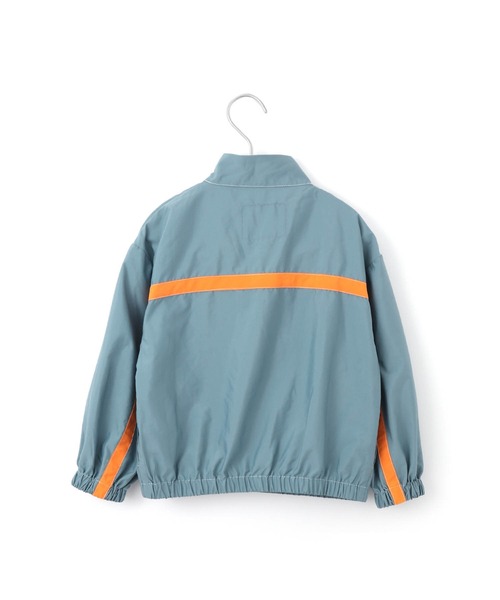 MAKE YOUR DAY（メイクユアデイ）の「ラインナイロンブルゾン■80～140cm（ナイロンジャケット・キッズ・ベージュ/ブルー/ネイビー・140/110/130/100/120/80/90）」の10枚目の写真