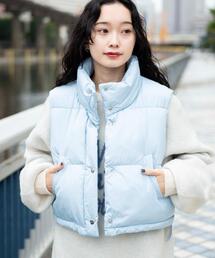 WEGO | WEGO/ショートパテッドベスト(ダウンベスト)