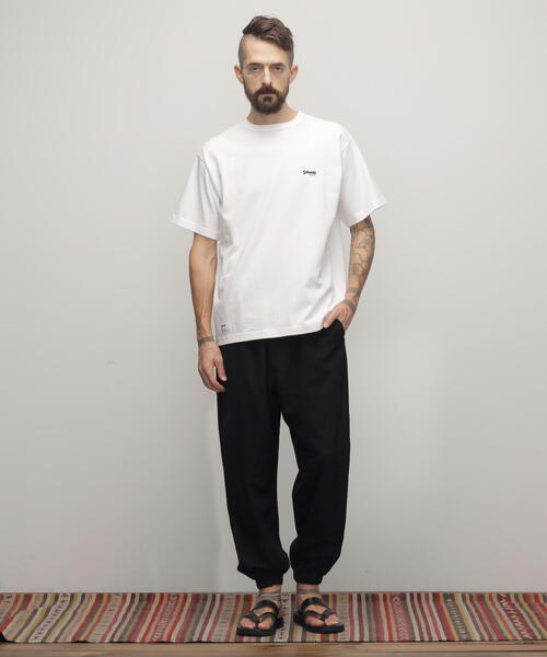 schott（ショット）の「Schott/ショット/T-SHIRT "ARCHIVE STAMPS"/Tシャツ "アーカイブスタンプ"（Tシャツ/カットソー・メンズ・ブラック/ホワイト/グレー・XL/M/S/L）」の7枚目の写真