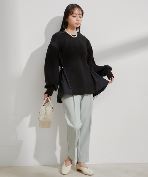 Juze（ジュゼ）の「スクエアトゥバブーシュパンプス（パンプス・レディース・オフホワイト/シルバー/ブラック・S/M/L）」の19枚目の写真