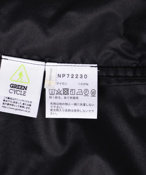 THE NORTH FACE（ザノースフェイス）の「THE NORTH FACE/ザ・ノース・フェイス　Compact Jacket コンパクトジャケット（メンズ） NP72230  2025年春夏入荷モデル（マウンテンパーカー・メンズ・ブラック・M/L/XL）」の10枚目の写真