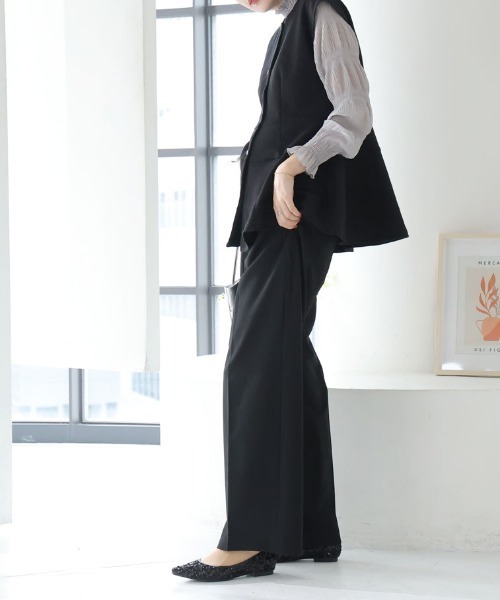 VIVIAN（ヴィヴィアン）の「ポインテッドトゥスパンコールフラットパンプス（パンプス・レディース・ブラック/シルバー/クリアブラック/シルバー系その他/アイボリー・S/M/L/LL）」の18枚目の写真