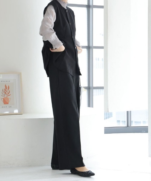 VIVIAN（ヴィヴィアン）の「ポインテッドトゥスパンコールフラットパンプス（パンプス・レディース・ブラック/シルバー/クリアブラック/シルバー系その他/アイボリー・S/M/L/LL）」の19枚目の写真