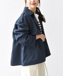 SHIPS any（シップス エニィ）の「SHIPS any: 〈洗濯機可能〉ショート トレンチ コート（トレンチコート）」