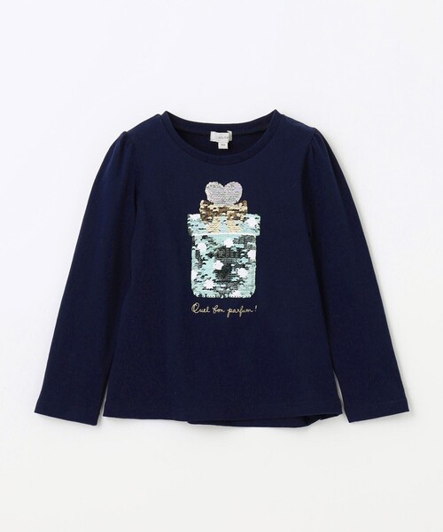 セール】ミラクルスパンコール 長袖 Tシャツ（Tシャツ/カットソー