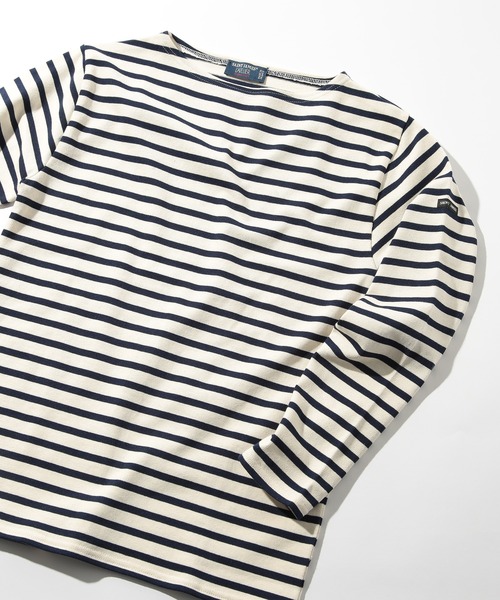 SAINT JAMES（セントジェームス）の「【SAINT JAMES】GUILDO 2501（Tシャツ/カットソー・メンズ・ブルー/ネイビー系2/ネイビー/ブラック・1/000/3/2/6/5/4）」の3枚目の写真