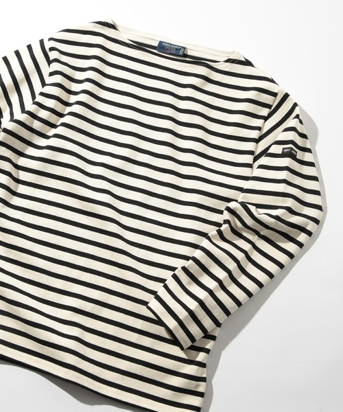 SAINT JAMES（セントジェームス）の「【SAINT JAMES】GUILDO 2501（Tシャツ/カットソー・メンズ・ブルー/ネイビー系2/ネイビー/ブラック・1/000/3/2/6/5/4）」の2枚目の写真