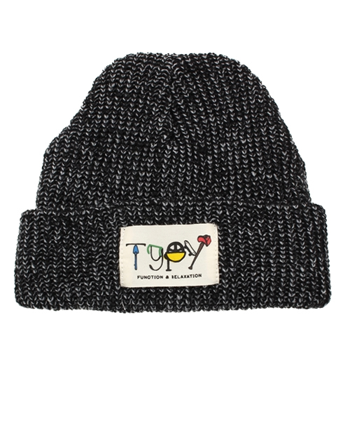 CIAOPANIC TYPY(チャオパニックティピー)の「キッズアゼ編みニットワッチ(ニットキャップ/ビーニー・キッズ・ブラック/グレー/ネイビー/ワインレッド/ブルー/その他21/キャメル/オレンジ/サックスブルー/グリーン/ホワイト/チャコールグレー/マスタード/ロイヤルブルー/カーキ/ベージュ・FREE)」の4枚目の写真