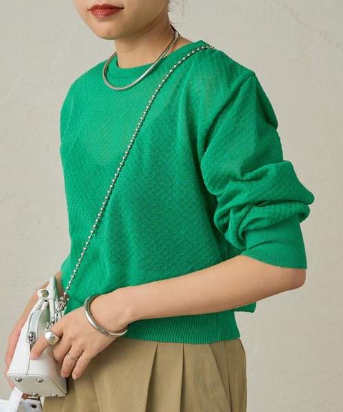 LOUNGEDRESS（ラウンジドレス）の「シアーコンパクトニット（ニット 
