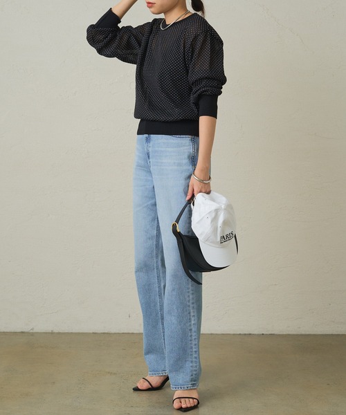 LOUNGEDRESS（ラウンジドレス）の「シアーコンパクトニット（ニット 