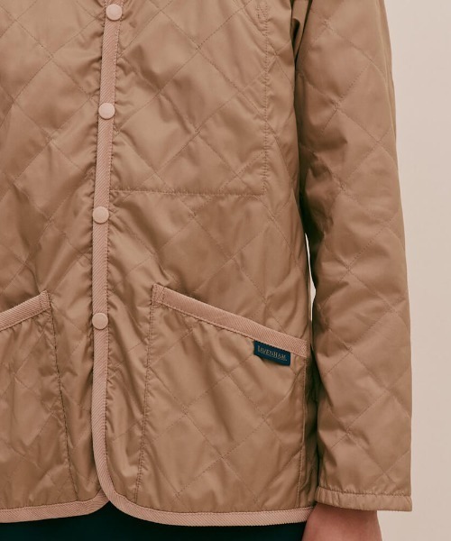 LAVENHAM(ラベンハム)の「Unwadded Raydon Womens / アンワディッド レイドン ウィメンズ(その他アウター・レディース・ネイビー/ブラック/ベージュ系その他2/ダークブラック・12/8/10/14/16/6)」の6枚目の写真