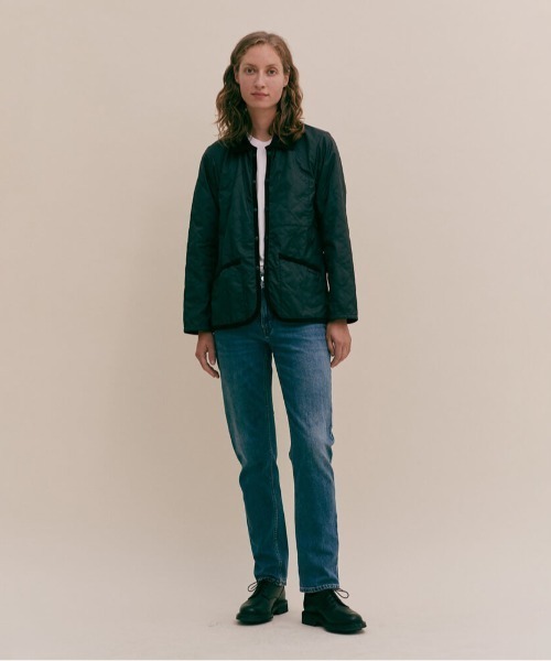 LAVENHAM(ラベンハム)の「Unwadded Raydon Womens / アンワディッド レイドン ウィメンズ(その他アウター・レディース・ネイビー/ブラック/ベージュ系その他2/ダークブラック・12/8/10/14/16/6)」の7枚目の写真