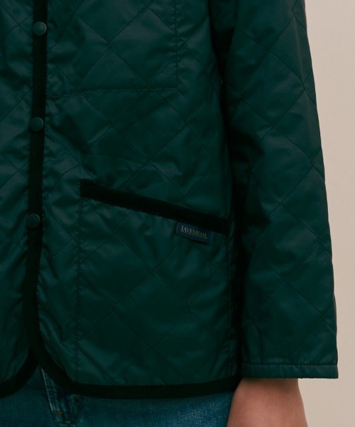 LAVENHAM(ラベンハム)の「Unwadded Raydon Womens / アンワディッド レイドン ウィメンズ(その他アウター・レディース・ネイビー/ブラック/ベージュ系その他2/ダークブラック・12/8/10/14/16/6)」の11枚目の写真