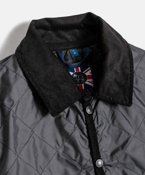 LAVENHAM(ラベンハム)の「Unwadded Raydon Womens / アンワディッド レイドン ウィメンズ(その他アウター・レディース・ネイビー/ブラック/ベージュ系その他2/ダークブラック・12/8/10/14/16/6)」の17枚目の写真