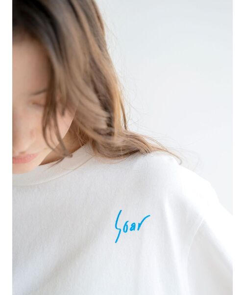 Ungrid（アングリッド）の「ミックスロゴデザインTee（Tシャツ/カットソー・レディース・チャコールグレー/オフホワイト/イエロー・FREE）」の21枚目の写真