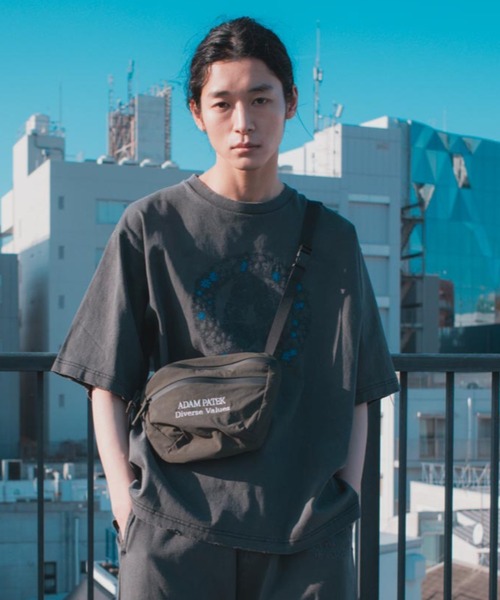 ADAM PATEK(アダムパテック)の「【ADAMPATEK/アダムパテック】nylon mini shoulder bag/ナイロンミニショルダーバッグ(ショルダーバッグ・メンズ・ブラック/カーキ・FREE)」の5枚目の写真