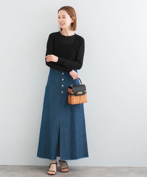 Torrazzo Donna(トラッゾドンナ)の「TORRAZZO DONNA シアーカットソー(Tシャツ/カットソー・レディース・ブラック/ライトブラウン/ホワイト・FREE)」の13枚目の写真