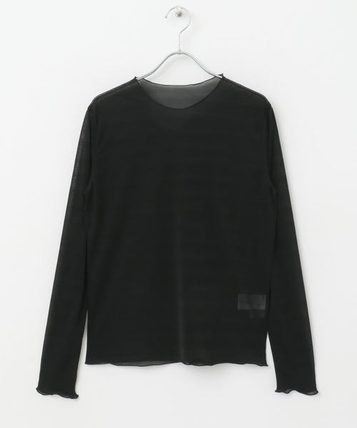 Torrazzo Donna(トラッゾドンナ)の「TORRAZZO DONNA シアーカットソー(Tシャツ/カットソー・レディース・ブラック/ライトブラウン/ホワイト・FREE)」の18枚目の写真