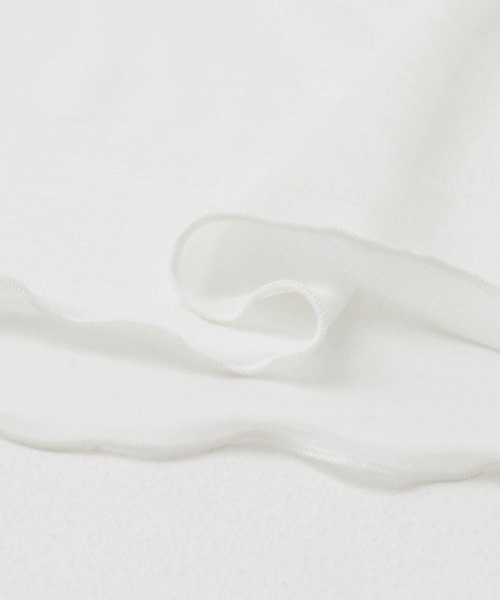 Torrazzo Donna(トラッゾドンナ)の「TORRAZZO DONNA シアーカットソー(Tシャツ/カットソー・レディース・ブラック/ライトブラウン/ホワイト・FREE)」の21枚目の写真